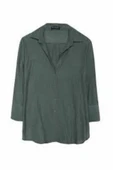 Quzu Oversize Kadın Gömlek - 1