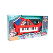 Mega Küçük Piyanist 22 Tuşlu Piyano 24805 Kırmızı thumbnail 1