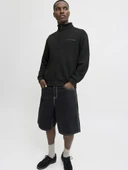 Jack Jones Jcofusıon Scuba Sweat Zıp Hıgh Neck Noos 12282703 thumbnail 3