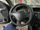 Peugeot berlingo Araca Özgü Dikmeli Direksiyon Kılıfı Düz Siyah İp thumbnail 2