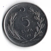 T.C. 5 Lira 1975 (mp2041) - 2