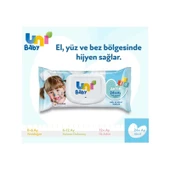 Uni Baby Islak Havlu Mendil 72 Yaprak Aktif (24 Lü Set) 1728 Yaprak Plastik Kapaklı - 4