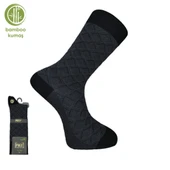 Pro Çorap G.Poti Bambu Erkek Çorabı Lacivert (17005-R6) - 1