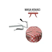 Modacar Masa Örtüsü Klipsi - Metal Masa Kelepçesi Masa Örtüsü Sabitleyici 4 ADET - 1