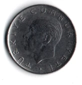 T.C. 1 Lira 1973 (mp2049) thumbnail 1