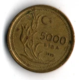 T.C. 5000 Lira 1995 (mp2046) - 2