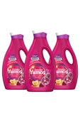 Yumoş Sıvı Bakım Çamaşır Deterjanı Renkli Giysiler 1690 ml 3 Adet - 2