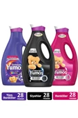 Yumoş Sıvı Deterjan Renkliler 1690 ml x1 Siyahlar 1690 ml x1 Yoğun Terapi Tüm Renkliler 1690 ml x1 - 1