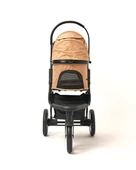 Zampa Melona Kedi Köpek Arabası Haki SP05CST-K - Katlanabilir, Hafif - 2