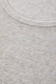 Kadın Pamuklu Kaşkorse Üst Etiket Detaylı Çizgili Pijama Takımı - 8