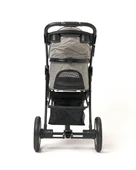 Zampa Melona Kedi Köpek Arabası Gri SP05CST-G - Katlanabilir ve Konforlu Taşıma Çözümü thumbnail 3