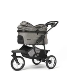 Zampa Melona Kedi Köpek Arabası Gri SP05CST-G - Katlanabilir ve Konforlu Taşıma Çözümü thumbnail 2