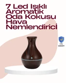 130ml Su Depolu USB Güçlü Kompakt Masaüstü Nemlendirici Difüzör thumbnail 1