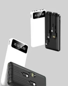 Kamp ve Seyahat İçin 20.000mAh LED Işıklı Hızlı Şarj Powerbank - 2