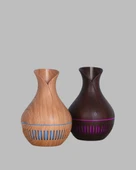 Ultrasonik Ahşap Desenli 130ml Aromaterapi Difüzör ve Hava Nemlendirici - 5