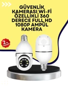 İki Yönlü Ses Destekli Ev Güvenlik Kamerası – Yerel Kayıt Özellikli - 1
