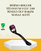 Titanyum Dermaroller 540 İğne Cilt Onarım ve Kolajen Üretim Desteği - 1