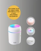 LED Işıklı Sessiz Masaüstü Nemlendirici – 3 Buhar Modu thumbnail 2