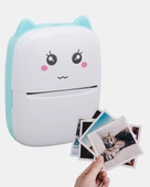 Mini Termal Yazıcı Kablosuz Taşınabilir Bluetooth Bağlantılı 200 DPI thumbnail 5