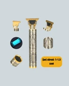 USB Şarjlı Kablosuz Saç Kesme Cihazı thumbnail 3