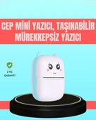 Bluetooth Bağlantılı Mini Termal Yazıcı Öğrenci ve Ofis İçin - 1
