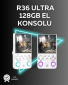 R36 Ultra 128GB Taşınabilir Oyun Konsolu – 4” IPS Ekran, 30.000+ Oyun, WiFi Destekli - 1