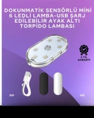 USB Şarjlı, 3 Saat Kesintisiz Çalışan Araba Atmosfer Işıkları - 1