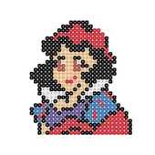 3in1 Disney Princess Pixel Pixel Boncuk Aktivite ve Oyuncak Seti S00005169 thumbnail 5