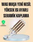 Ayarlanabilir Isı Ayarıyla Profesyonel Bukle Maşası – Hızlı ve Nazik Şekillendirme thumbnail 1