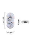 Araç İçi Dekorasyon İçin Manyetik ve Yapışkanlı LED Ambiyans Lambası - 5