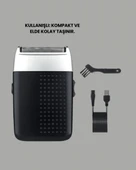 Evde Kuaför Konforu: USB Şarjlı Saç ve Sakal Kesme Makinesi thumbnail 3