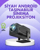 180° Dönebilen Gövde Tasarımıyla Tavan Yansıtmalı Taşınabilir Projektör - 1