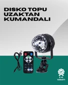 7 Farklı Aydınlatma Modu ve Ses Sensörlü Disko Topu Lambası - 1