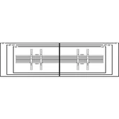 Cletech 2x1 Lcd Monitör / Tv Menuboard Duvar Askı Aparatı (40"-55" ARASI) - 4