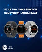 Akıllı Saat | Kalp Ritmi, Nabız ve Uyku Takibi | iOS Uyumlu thumbnail 1