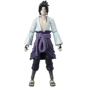 Bandai Anime Heroes Naruto Sasuke Uchiha Figür ve Aksesuar Seti 16 cm thumbnail 1