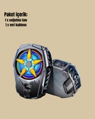 Oyunlar İçin Telefon Soğutucu – 65-85 mm Uyumlu, Dijital Ekranlı - 4