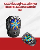 Oyunlar İçin Telefon Soğutucu – 65-85 mm Uyumlu, Dijital Ekranlı - 1