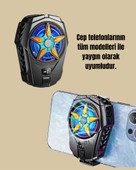 Oyunlar İçin Telefon Soğutucu – 65-85 mm Uyumlu, Dijital Ekranlı - 5