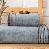 Schafer Home Rosy Armürlü Havlu 50x90 Cm 1 Parça-İndigo - 2