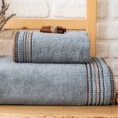 Schafer Home Rosy Armürlü Havlu 50x90 Cm 1 Parça-İndigo - 5