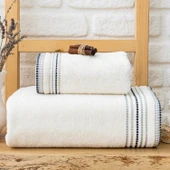 Schafer Home Rosy Armürlü Havlu 50x90 Cm 1 Parça-Krem - 2