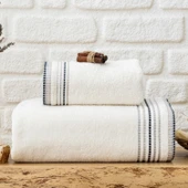 Schafer Home Rosy Armürlü Havlu 50x90 Cm 1 Parça-Krem - 1