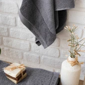 Schafer Home Soft Touch Havlu 70x140 Cm 1 Parça-Antrasit thumbnail 2