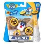 Robocar Poli Metal Araç Karakter Figür Droney thumbnail 2
