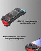 500 Retro Oyunlu Taşınabilir El Konsolu – X7M Modeli - 3