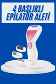 Profesyonel 4in1 Çok Amaçlı Epilasyon Aleti Şarjlı Pratik Taşınabilir - 2