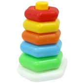 Kiki Fileli Renkli Altıgen Halkalar thumbnail 5