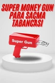 Para Saçma Tabancası Kırmızı Para Fırlatma Oyuncağı Parti Eğlencesi thumbnail 2