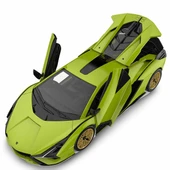 1:18 Lamborghini Sian FKP 37 Uzaktan Kumandalı Model Araç Montaj Kiti - 2